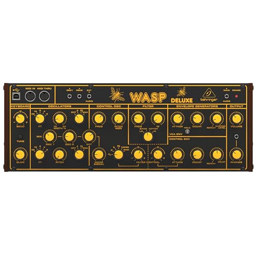 Behringer WASP DELUXE アナログシンセサイザー ユーロラック Amazon.co.jp: ベリンガー ユーロラック規格対応ハイブリッド